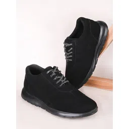 Fentacia Men Lightweight Suede Sneakers