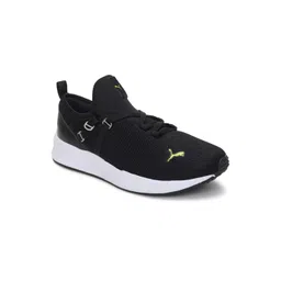 Puma Men Black Pacer Fire Sneakers