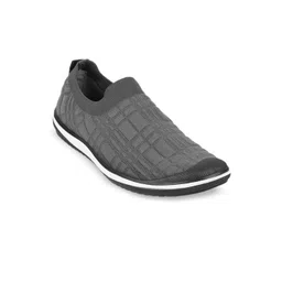Metro Men Woven Design Slip-On Sneakers