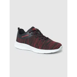 Jack & Jones Men Woven Design Lace-Up Sneakers