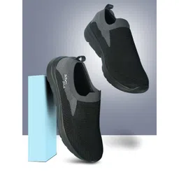 Action Plus Men Textured Slip-On Sneakers