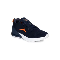 JQR Men HILTON Navy Blue Mesh Running Shoes