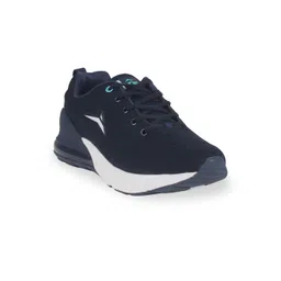 JQR Men Navy Blue Mesh Running Shoes