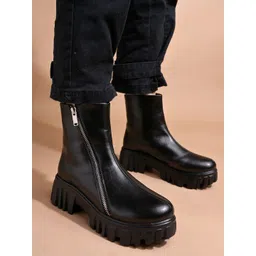 Smart Casual Side Chain Detailed Boots For Women & Girls Boots For Women