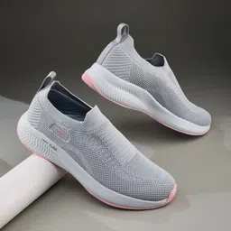 ANNIE Women's Casual Shoes | Sock-Like Fit | Integrated FoamLite Tech | Slip On Walking Shoes For Women