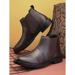 Genuine Synthic Chelsea | Soft Cushioned Insole Boots For Men