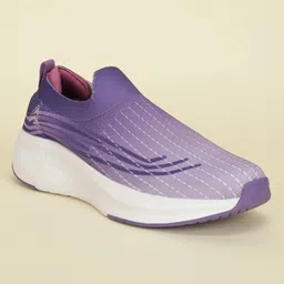 Sprinta Walking Shoes Breathable Knitted Upper High Traction Outsole Cushioned Walking Shoes For Women