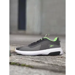 Reebok Men Charcoal Grey Woven Design Z Metro Edge MS Running Shoes