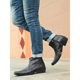 KARADDI Black Confortable & Lightweight Boots