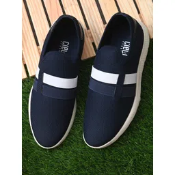 Crew STREET Men Blue Slip-On Sneakers