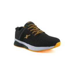 Sparx Men Green Mesh Running Non-Marking Shoes