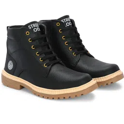 Synthetic Leather Men’s Boots | Comfortable & Durable Outdoor Shoes Boots For Men