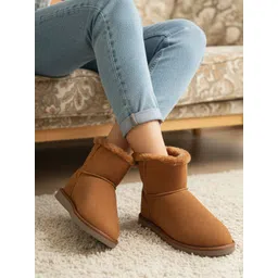Women's Ultra-Soft Ankle Bootie with Cozy Lining Boots For Women