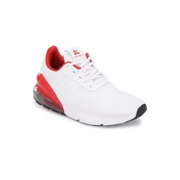 OFF LIMITS Men White Mesh Running Non-Marking Shoes