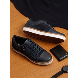 EZOK Men Leather Sneakers