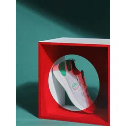 Jack & Jones Men Textured Memory Foam Mesh Slip-On Sneakers