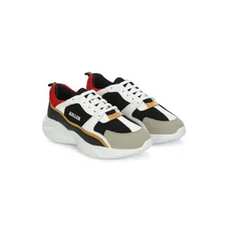 Killer Men Colourblocked Padded Insole Contrast Sole Sneakers