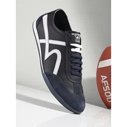 SPYKAR Men Round Toe Suede Sneakers