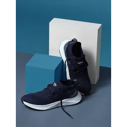 Jack & Jones Men Textured Round Toe Memory Foam Sneakers