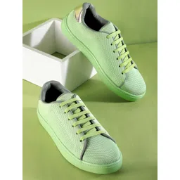 Mast & Harbour Women Woven Design Sneakers