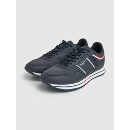 Pepe Jeans Men Tour Club Textured Lace-Up Sneakers