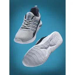 ASIAN Men Grey Mesh Running Shoes