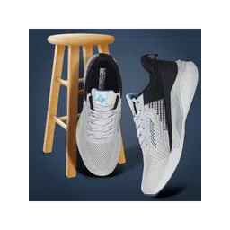 JQR Men WIND Grey Mesh Running Shoes