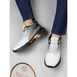 Cantabil Men Mesh Lace-Up Running Shoes