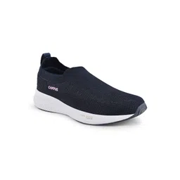 Campus Women Navy Blue Mesh Walking Shoes
