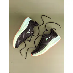 JQR Men GLOBAL PRO Black Running Non-Marking Shoes