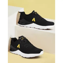 Aqualite Men Elastic Fit Technology Non-Marking Running Sports Shoes