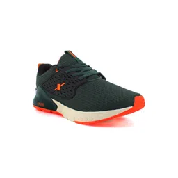 Sparx Men Green Textile Running Non-Marking Shoes