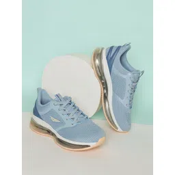 Red Tape Women Blue Mesh Walking Shoes