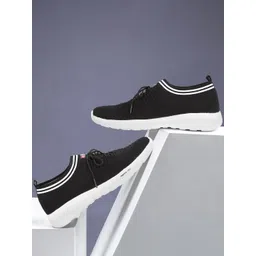 Aqualite Men Elastic Fit Technology Non-Marking Walking Sports Shoes