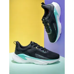 Red Tape Women Black Mesh Walking Shoes