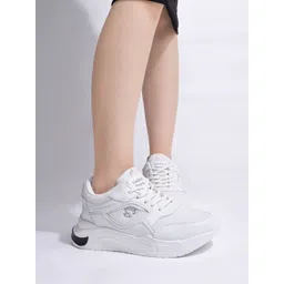 Shoetopia Women Lace-Up Walking Shoes