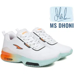 Oxygen-01 white Running shoes dual capsule technology for boys | sports shoes for men | Latest Stylish Casual sneakers for men | Lace up lightweight shoes for running, walking, gym, trekking, hiking & party Running Shoes For Men