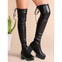 Casual Party Wear Comfotable Smart Casual Long Heeled Boots For Girls Boots For Women
