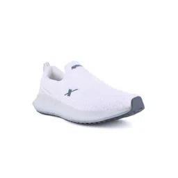 Sparx Men White Mesh Running Non-Marking Shoes