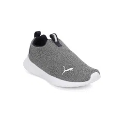Puma Men Grey Textile Wish Running Shoes