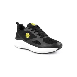 bacca bucci Women Black Mesh Running Non-Marking Shoes