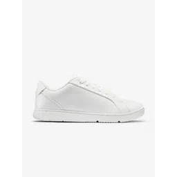 Newfeel By Decathlon Women White Walking Non-Marking PU Sports  Shoes