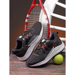 ASIAN Men Non-Marking Lace-Up Mesh Running Shoes