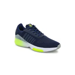 OFF LIMITS Men Navy Blue Mesh Running Non-Marking Shoes
