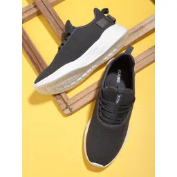 Koburg Men Grey Mesh Running Non-Marking Shoes