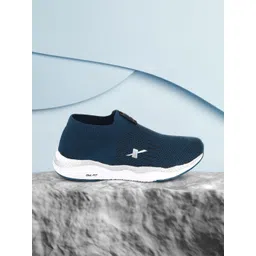 Sparx Men Blue Mesh Running Non-Marking Shoes