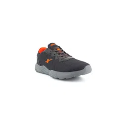 Sparx Men Grey Mesh Running Non-Marking Shoes