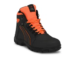Eego Italy Men Leather Trekking Non-Marking Sports Shoes