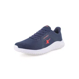 Sparx SM-778 Men Navy Blue Mesh Running Non-Marking Shoes