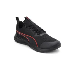 Puma Men Foam Stride Woven-Design Marking Textile Sports Running Shoes